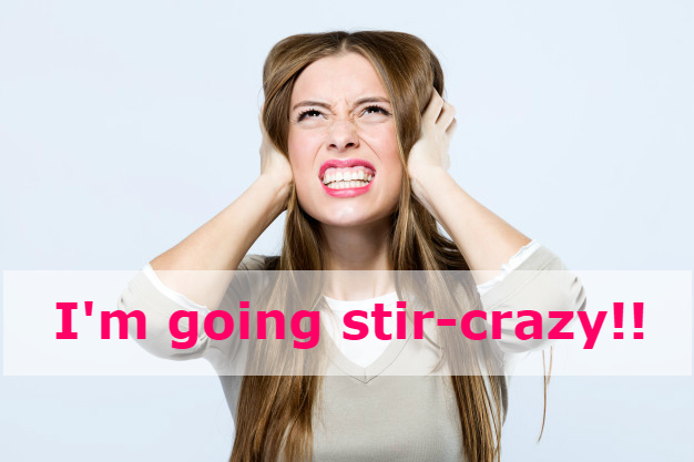 Stir Crazy の意味とは 語源 由来は ネイティブが解説するよ ペタエリ英語